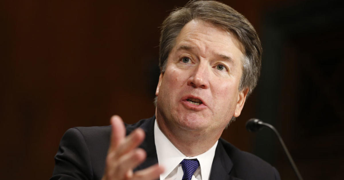 Kavanaugh Says He Might Have Been Too Emotional At Hearing Cbs Texas 