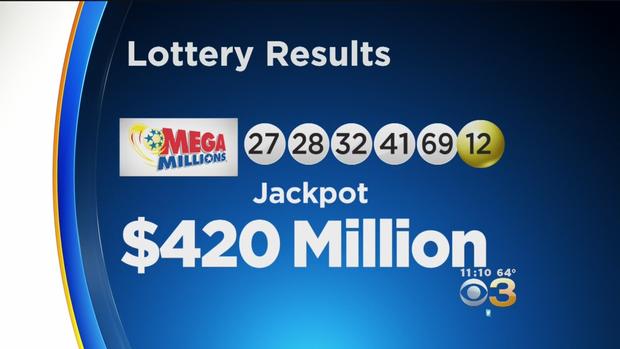 Winning Numbers Drawn For $420 Million Mega Millions Jackpot 