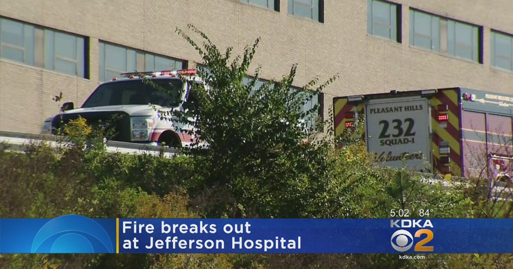 Fire At Jefferson Hospital Injures One Firefighter CBS Pittsburgh