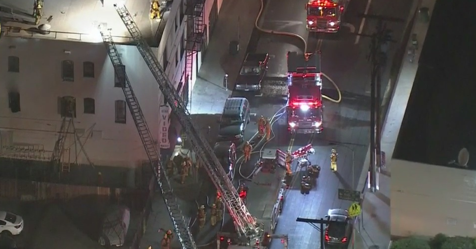 1 Person Suffers Burns In Lincoln Heights Apartment Fire CBS Los Angeles