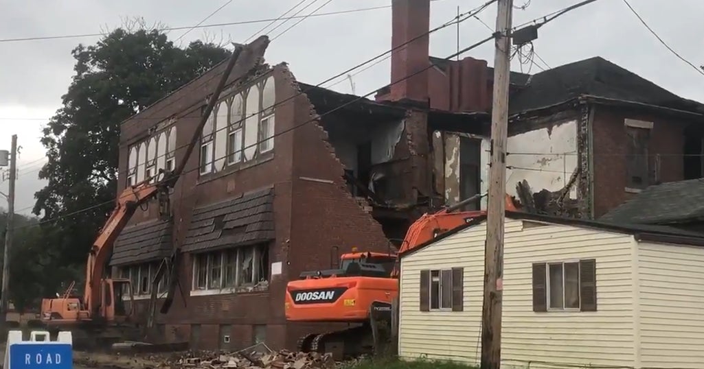 Crews Begin Demolishing Building After Partial Collapse In McKeesport