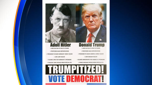 Hitler-Trump mailer 