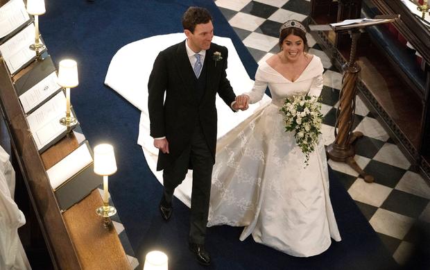 BRITAIN-ROYALS-WEDDING-EUGENIE-CEREMONY 