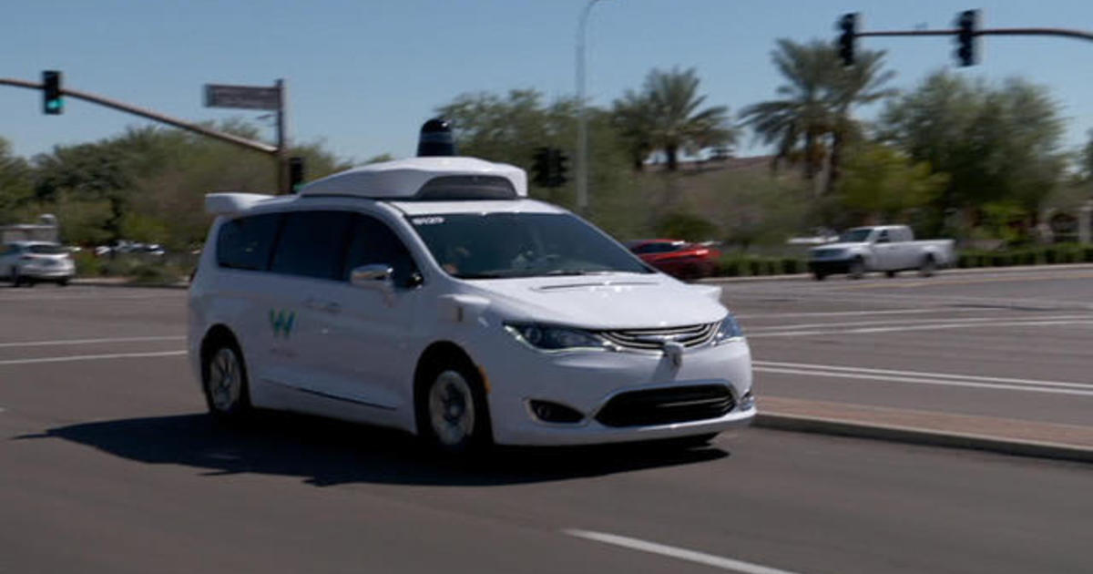 First look inside Waymo's self-driving taxis - CBS News