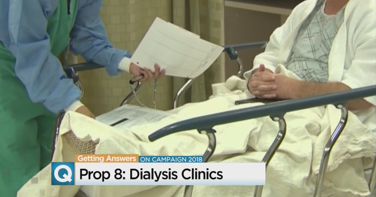 Dialysis Companies Spend 111 Million To Kill Proposition 8 CBS