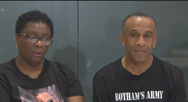Botham Jean's parents 