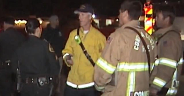 Near Bay Point, California, outside San Francisco, thousands evacuate