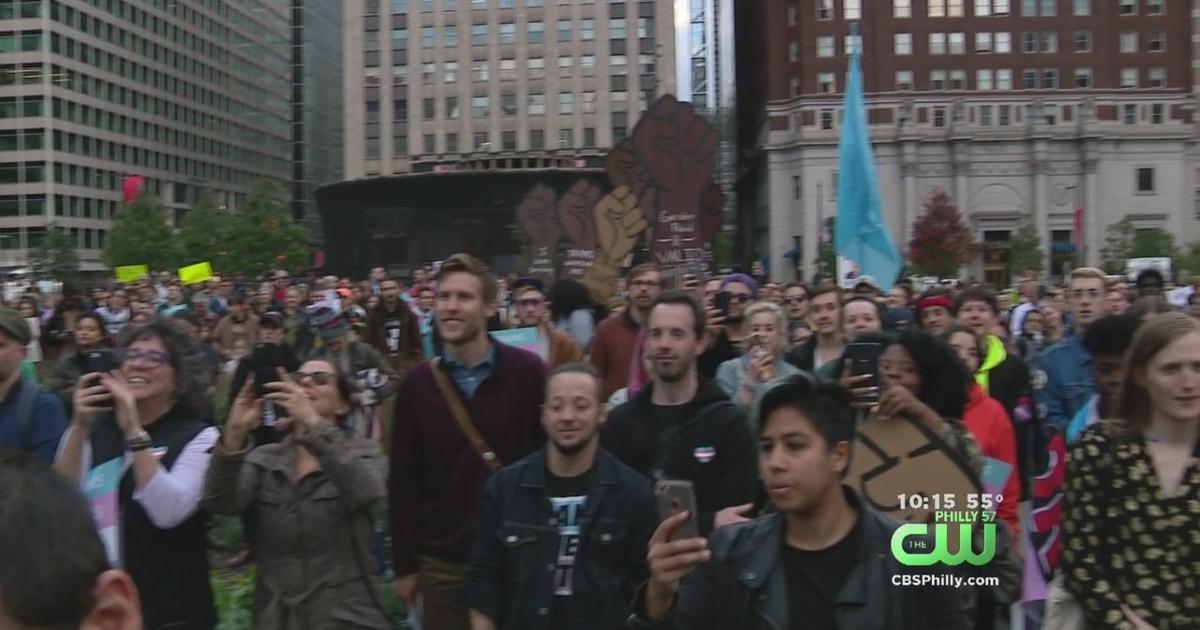 Philadelphia's LGBTQ Community Protests Trump Administration's Attempt ...