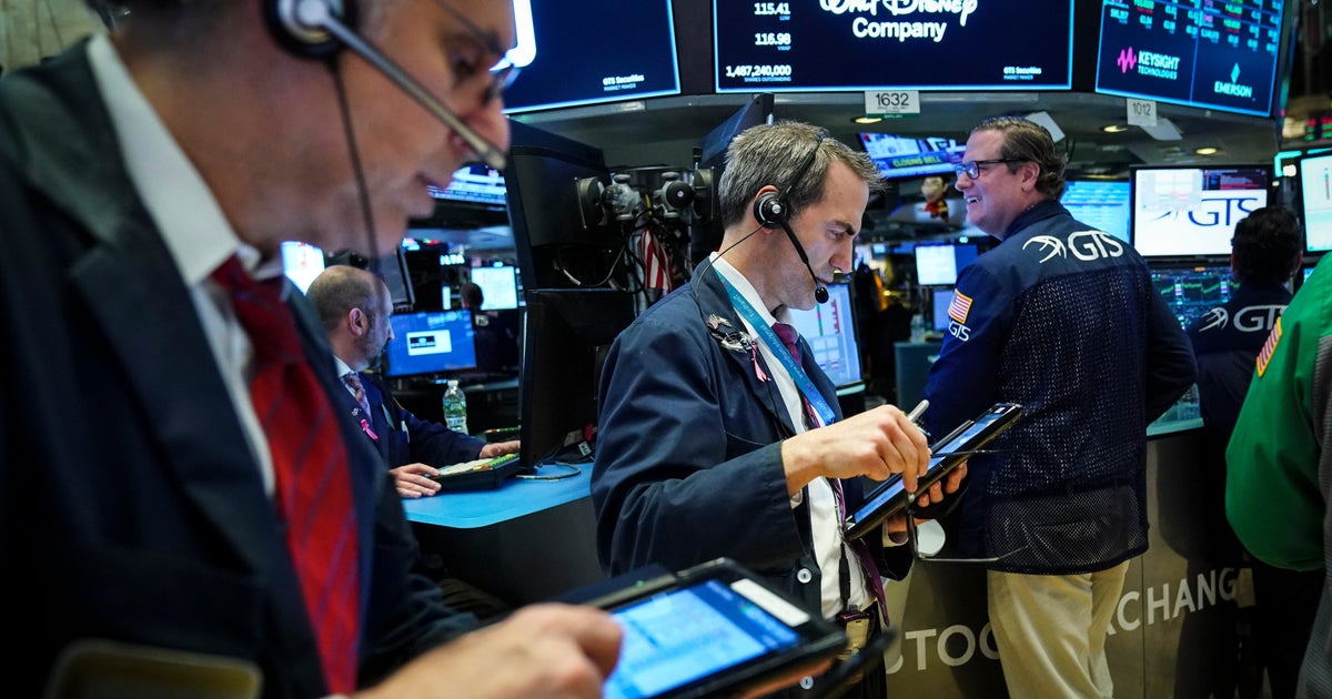 Stocks fall sharply as tech leads sell-off - CBS News