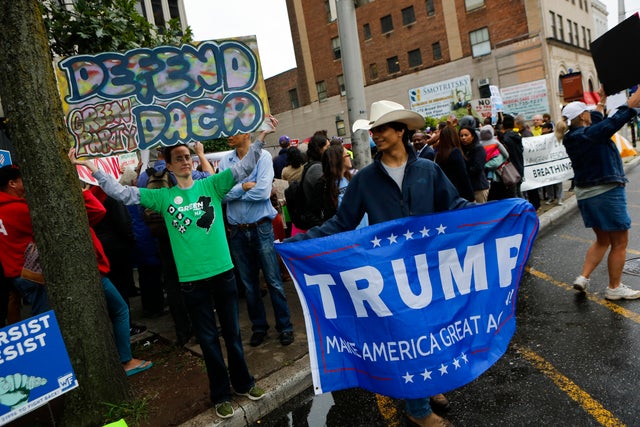 Acitvists Hold Rally Against President Trump's Decision To End DACA 