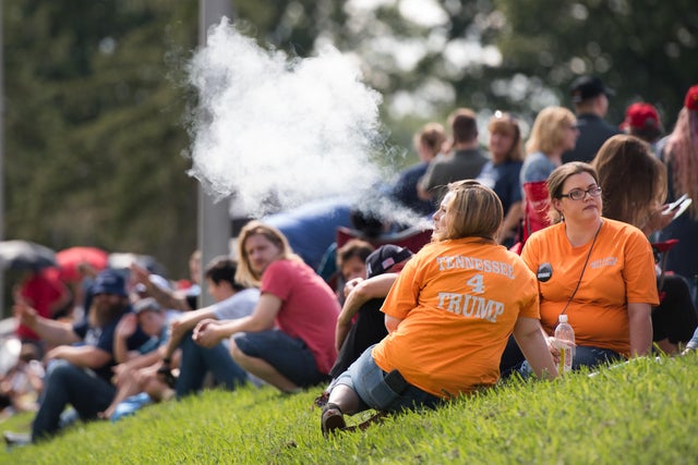 Donald Trump Holds MAGA Rally In Johnson City, Tennesee 