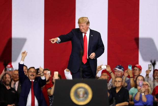 President Trump Holds Rally In Fargo, North Dakota 