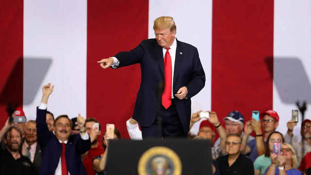 President Trump Holds Rally In Fargo, North Dakota 