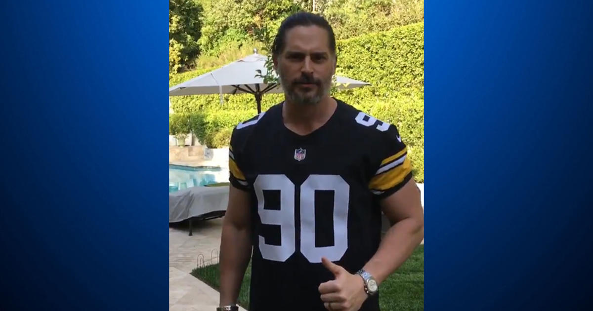 Joe Manganiello Shows Off Steelers Throwback Jersey Ahead Of Sunday's Game  - CBS Pittsburgh