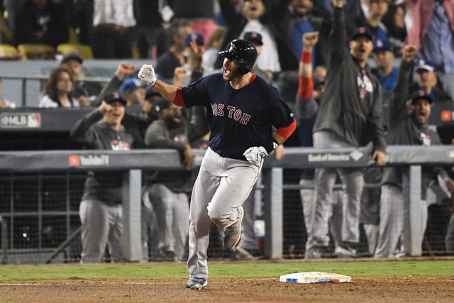 Red SoxFenway.Player's lockers and clubhouse News Photo - Getty Images