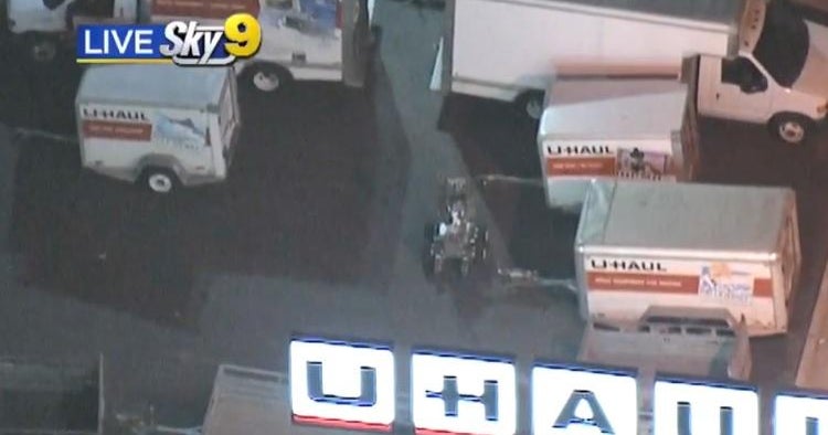 Robot checks suspicious package at Pasadena U-Haul lot as surrounding area  evacuated - CBS News