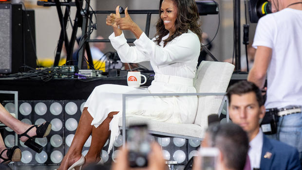 Michelle Obama Celebrates International Day Of The Girl On NBC's "Today" 