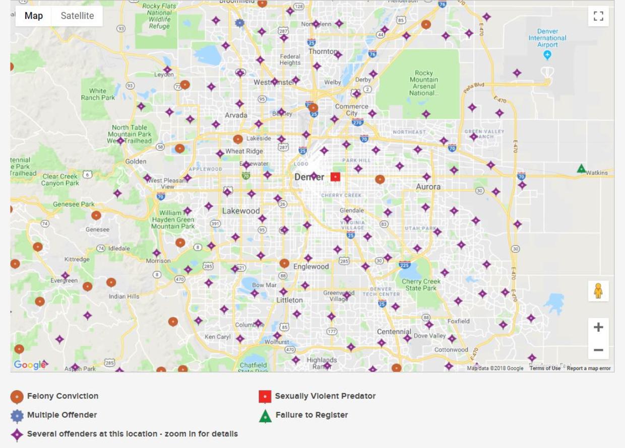 Colorado Sex Offender Map Hot Sex Picture