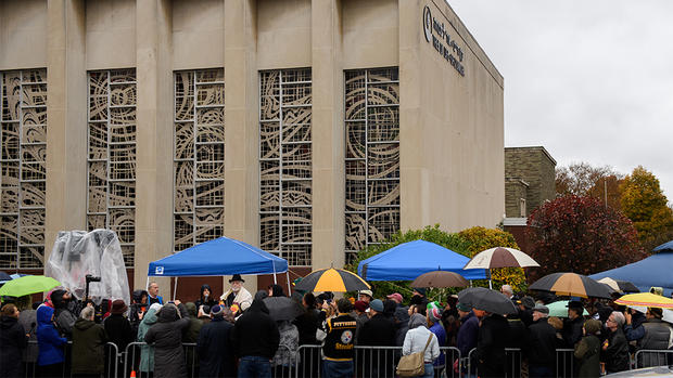 Pittsburgh Area Congregation Attend First Shabbat Since Last Saturday's Synagogue Shooting 