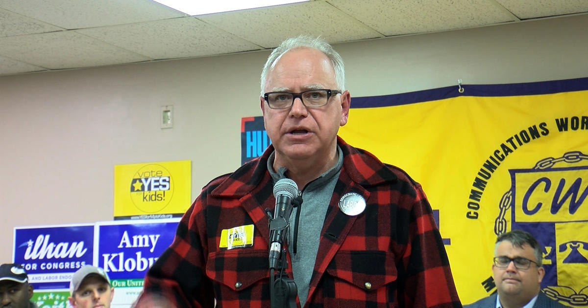 Tim Walz Wins Race For Minnesota Governor CBS Minnesota   Tim Walz 