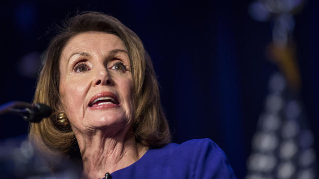 Nancy Pelosi And Congressional Democrats Gather In Washington DC For Election Night 