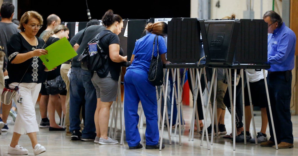 Voters cast ballots Tuesday in the Florida Primary Election Voters cast ballots Tuesday in the Florida Primary Election