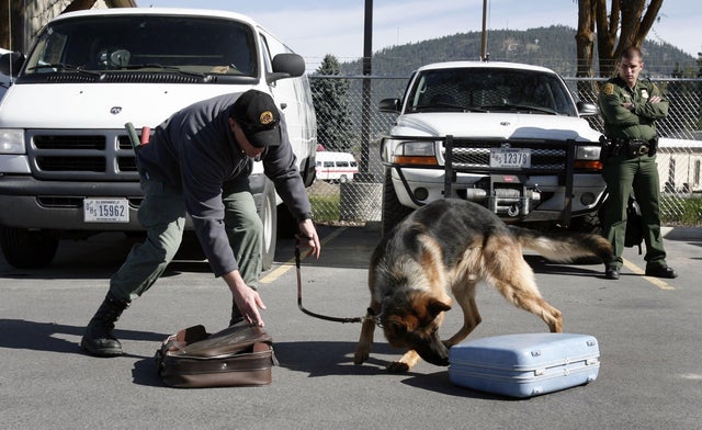 U.S. Customs And Border Patrol Monitor Canadian Border