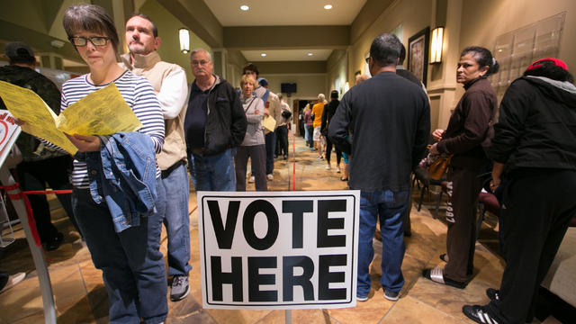Voters Across The Country Head To The Polls For The Midterm Elections 