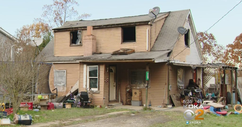 Volunteer Firefighter's Home Goes Up In Flames CBS Pittsburgh