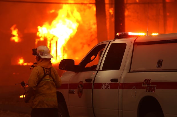 Rapidly-Spreading Wildfire In California's Butte County Prompts Evacuations 