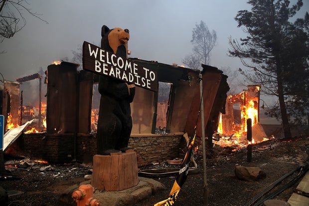 Rapidly-Spreading Wildfire In California's Butte County Prompts Evacuations 