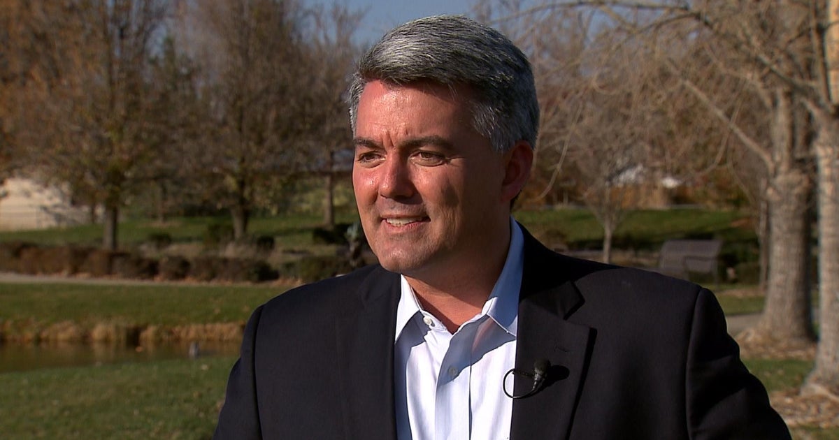 Gardner Said He'd 'Vote For Both Options' To Open The Government CBS Colorado