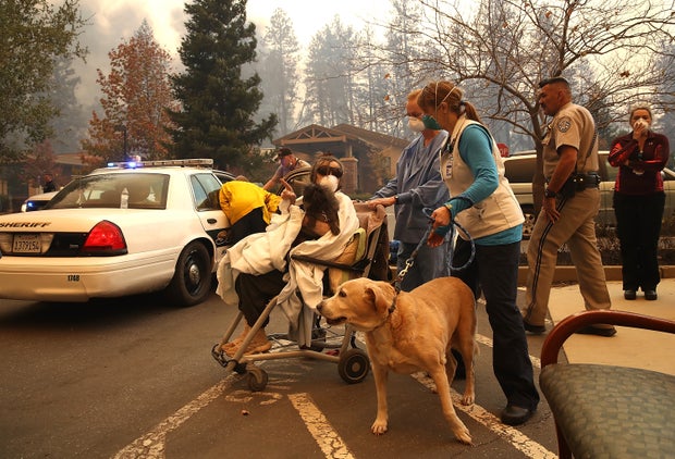 Rapidly-Spreading Wildfire In California's Butte County Prompts Evacuations 