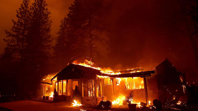 Rapidly-Spreading Wildfire In California's Butte County Prompts Evacuations 