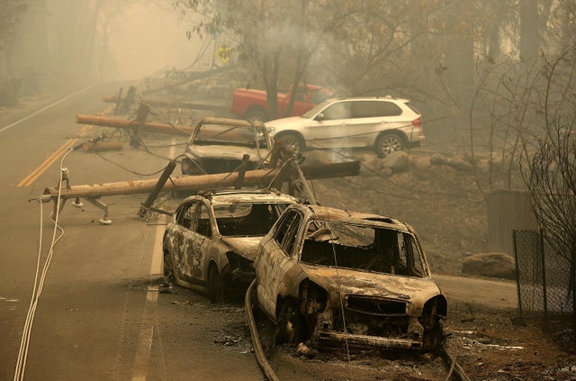 Rapidly-Spreading Wildfire In California's Butte County Prompts Evacuations 