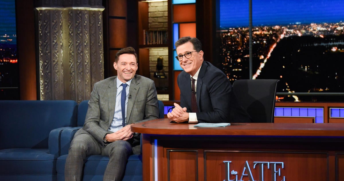 Stephen Colbert and Hugh Jackman remember Stan Lee on "The Late Show