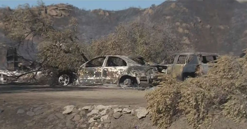 Body Found In Burned-Out Agoura Hills Home - CBS Los Angeles