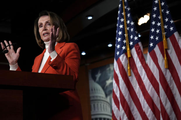 Nancy Pelosi Holds Weekly Press Conference At U.S. Capitol 