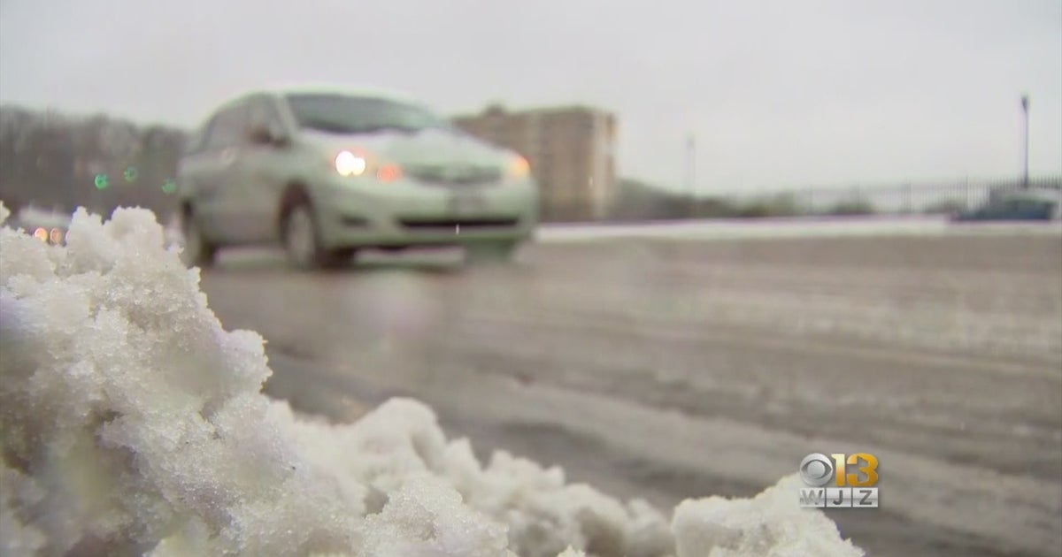 First Snowfall Brings Accidents, Delays In Frederick County - CBS Baltimore