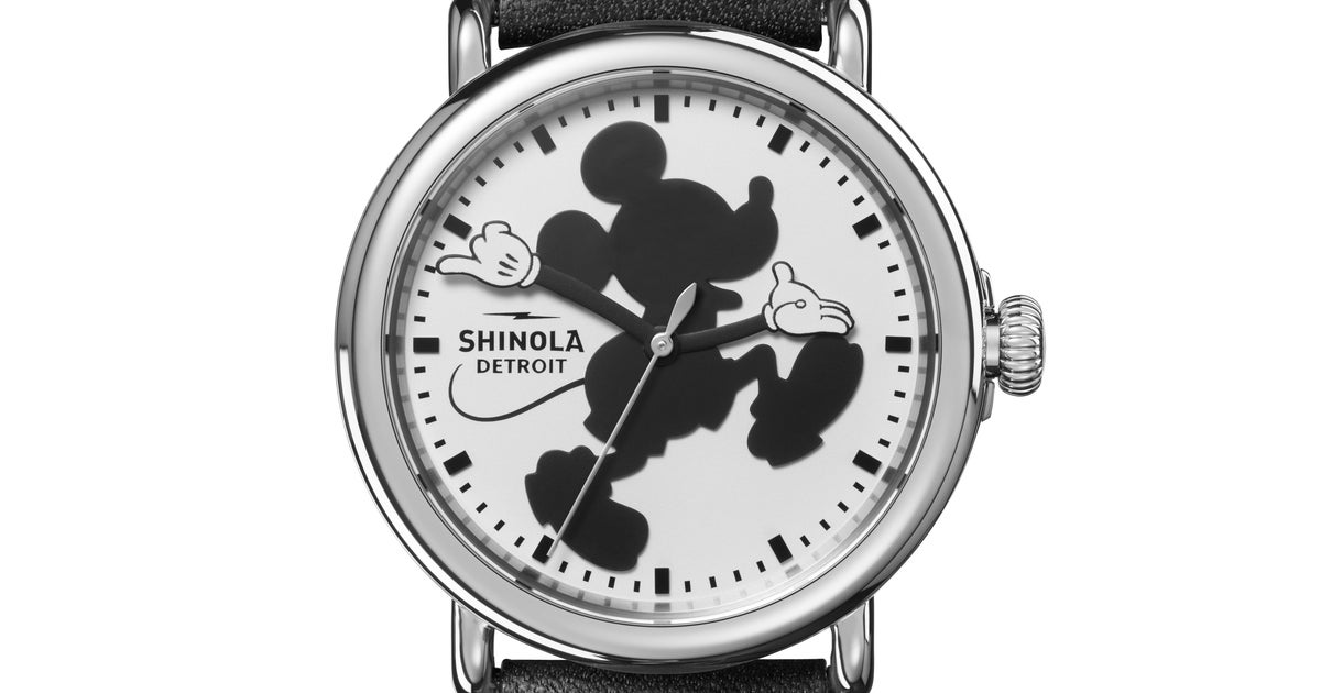 Shinola mickey 2025 mouse watches
