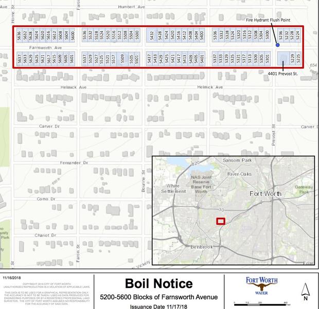 Boil water notice 