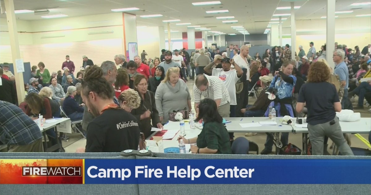 Disaster Recovery Center Opens For Camp Fire Victims In Chico - CBS ...