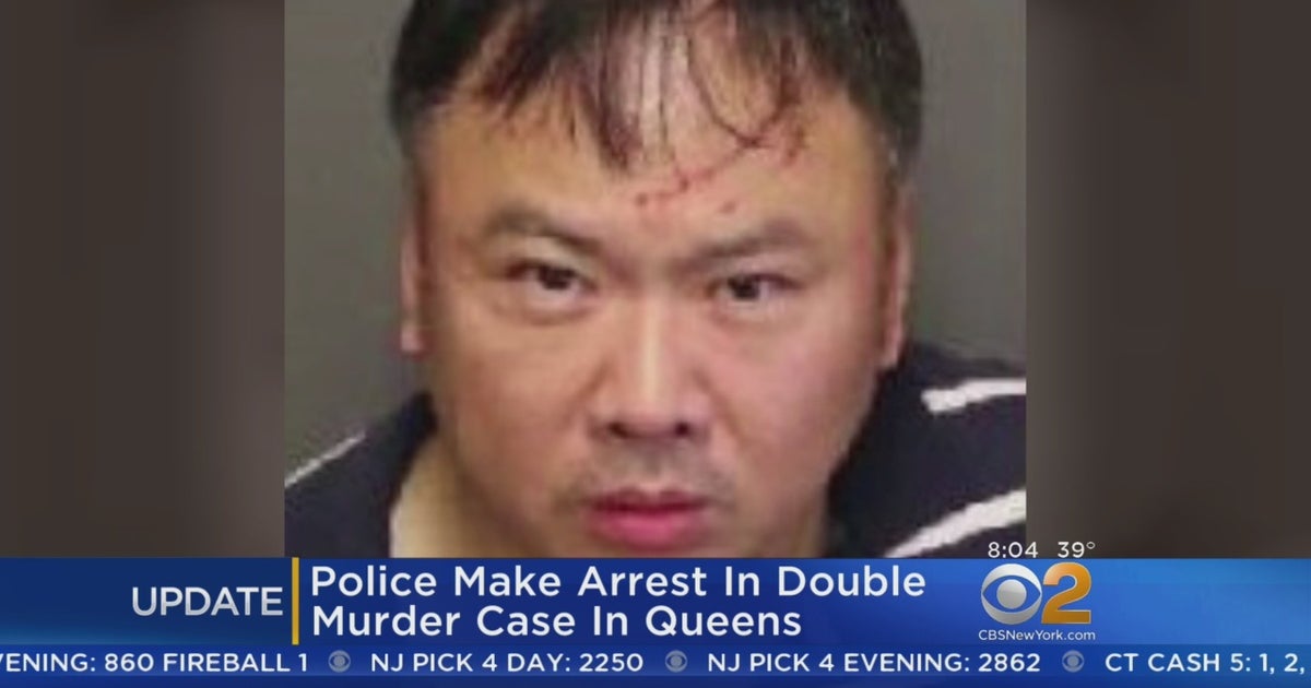 Police Arrest Suspect In Flushing Double Murder Case - CBS New York