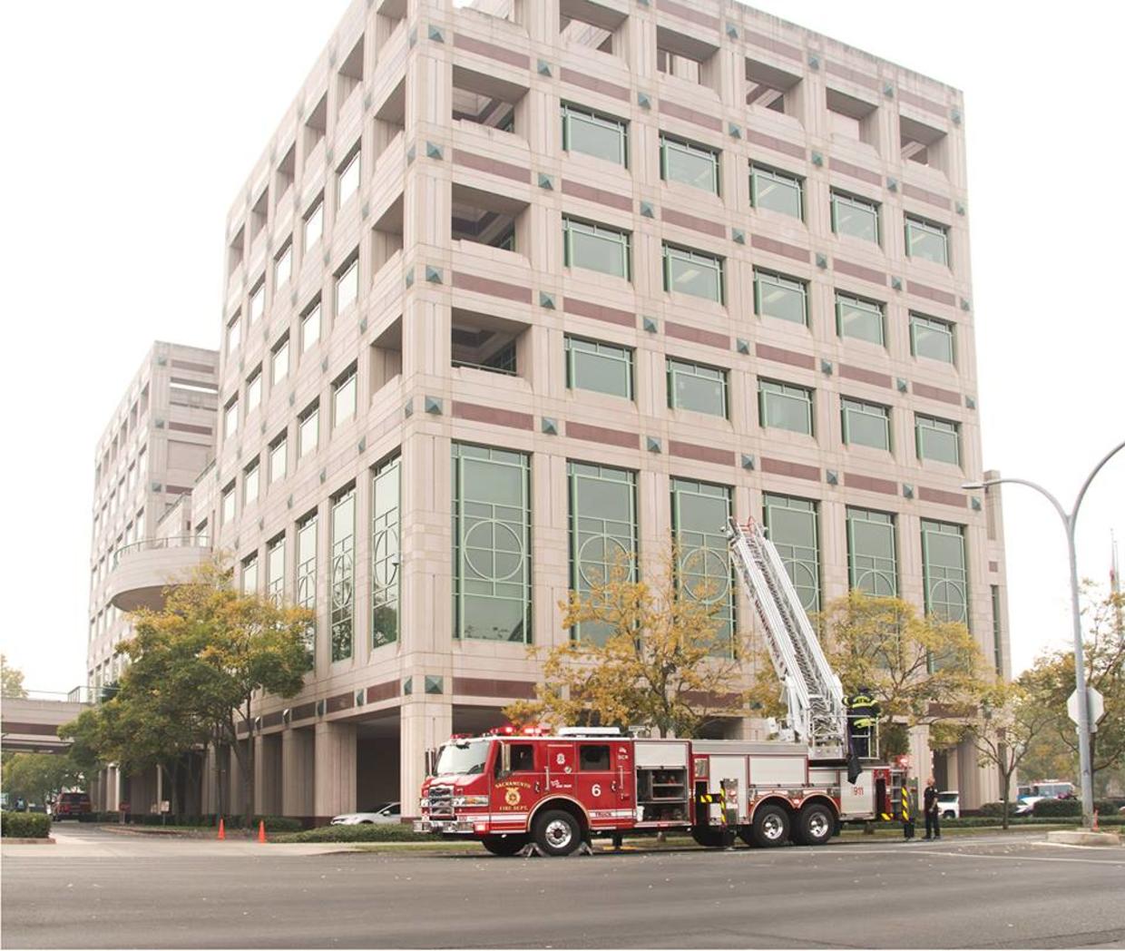 Firefighter Goes To Great Heights To Surprise Patient At Shriners CBS