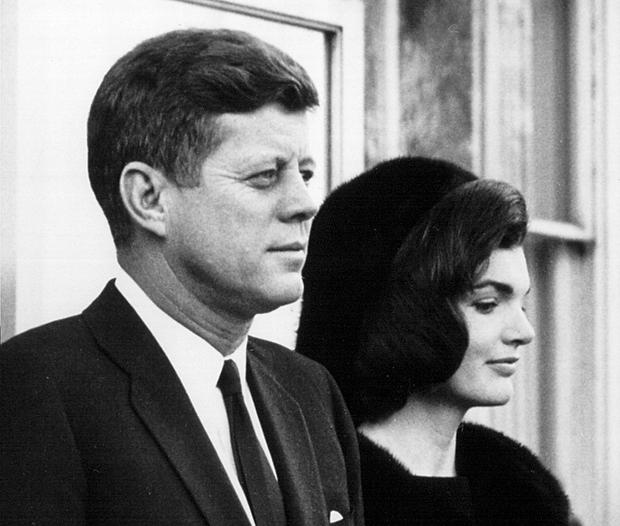 John and Jackie Kennedy 