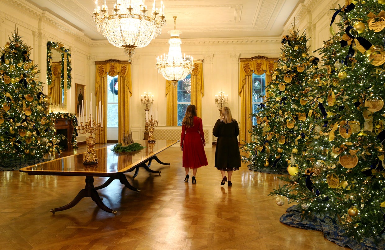 White House Christmas decorations 2018