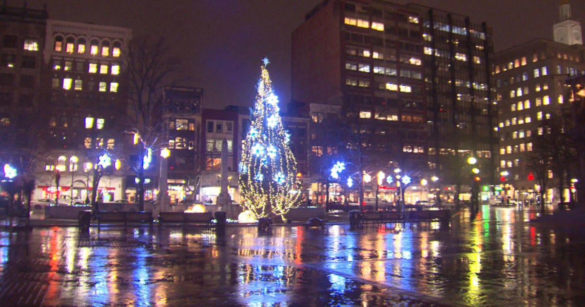 Continuous Rain Seems To Be Putting A Damper On Holiday Spirit CBS Boston