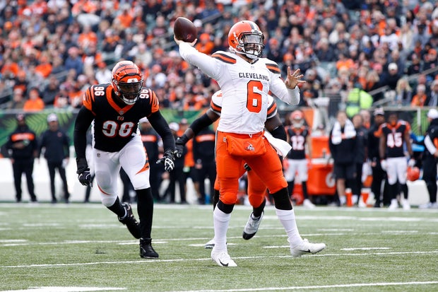Cleveland Browns v Cincinnati Bengals 
