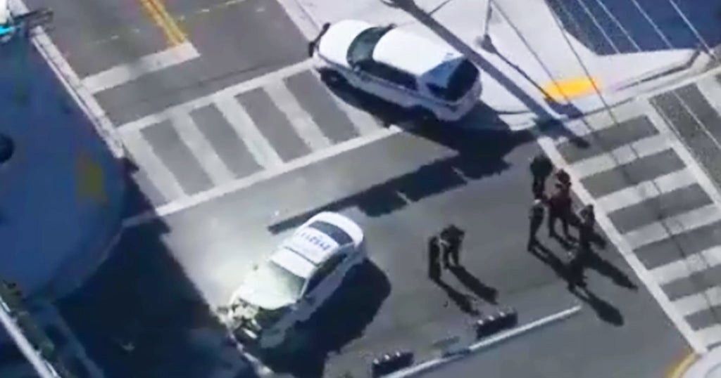 Police Officer Injured In Little Havana Crash - CBS Miami