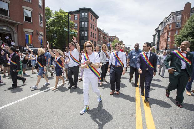 Gay Pride Parade Held In Boston 
